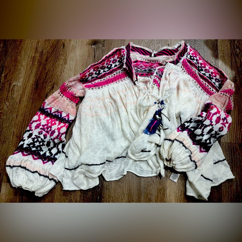 Authentic free people knit cardigan